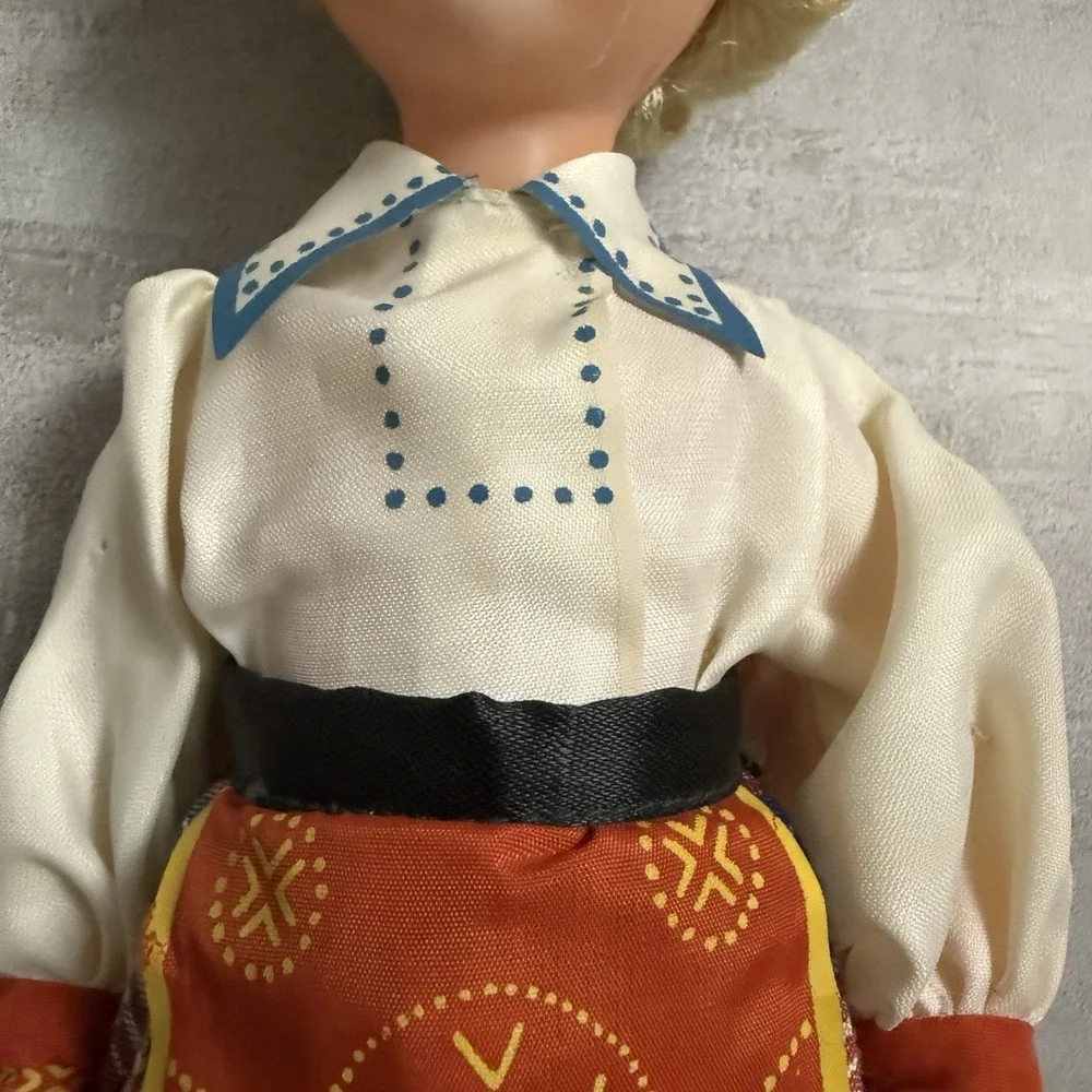 Vintage NEW Russian USSR Soviet Moscow‎ Toy Co. Estonian 1960s -70s Doll